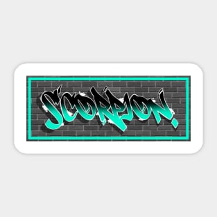 ZODIAC SCORPION Sticker